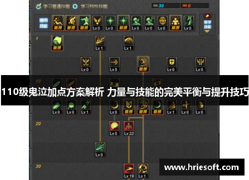 110级鬼泣加点方案解析 力量与技能的完美平衡与提升技巧